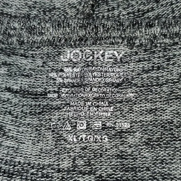 Jockey Lightweight Long Sleeve Hoodie Lounge Dress Gown with Kangaroo Pocket - Picture 2 of 6